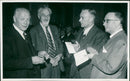 Christian Stock at the State Reception (1947) - Vintage Photograph