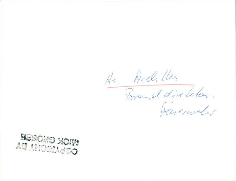 Ernst Achilles - Vintage Photograph