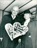 1987 Wolfram Brück and Marianne Falk - Vintage Photograph