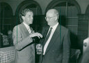 Michel Friedmann and Wolfram Brück - Vintage Photograph