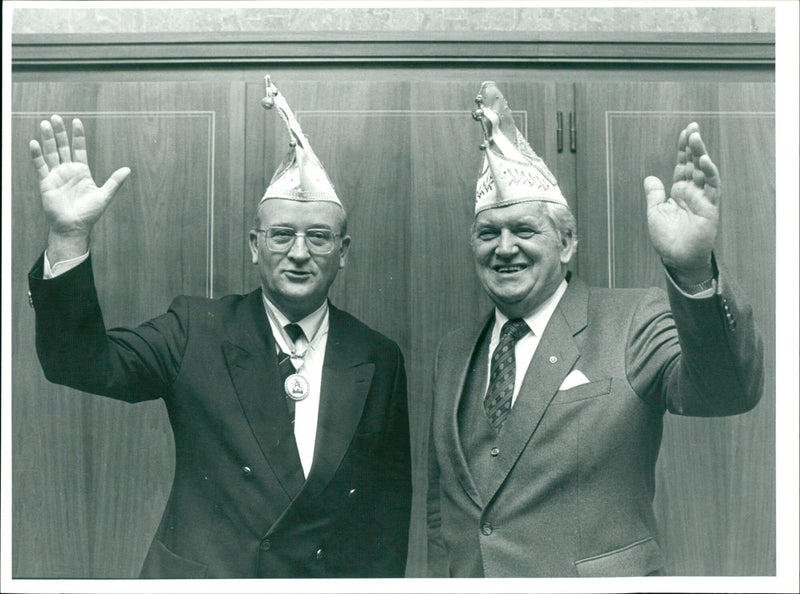 Wolfram Brück and Konrad Trapp - Vintage Photograph