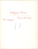 Wolfram Brück - Vintage Photograph