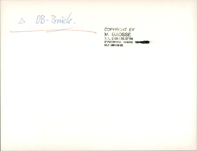 Wolfram Brück - Vintage Photograph