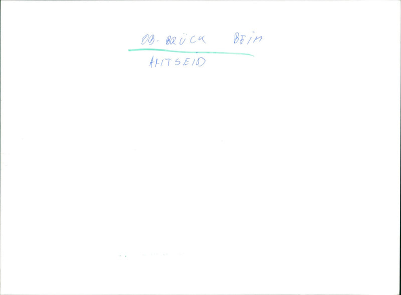 Wolfram Brück - Vintage Photograph