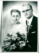 1987 Wolfram Brück and Marianne wedding - Vintage Photograph