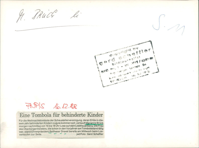 Marianne Brück - Vintage Photograph