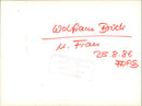 Wolfram Brück - Vintage Photograph