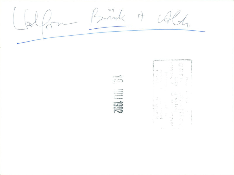 Wolfram Brück - Vintage Photograph