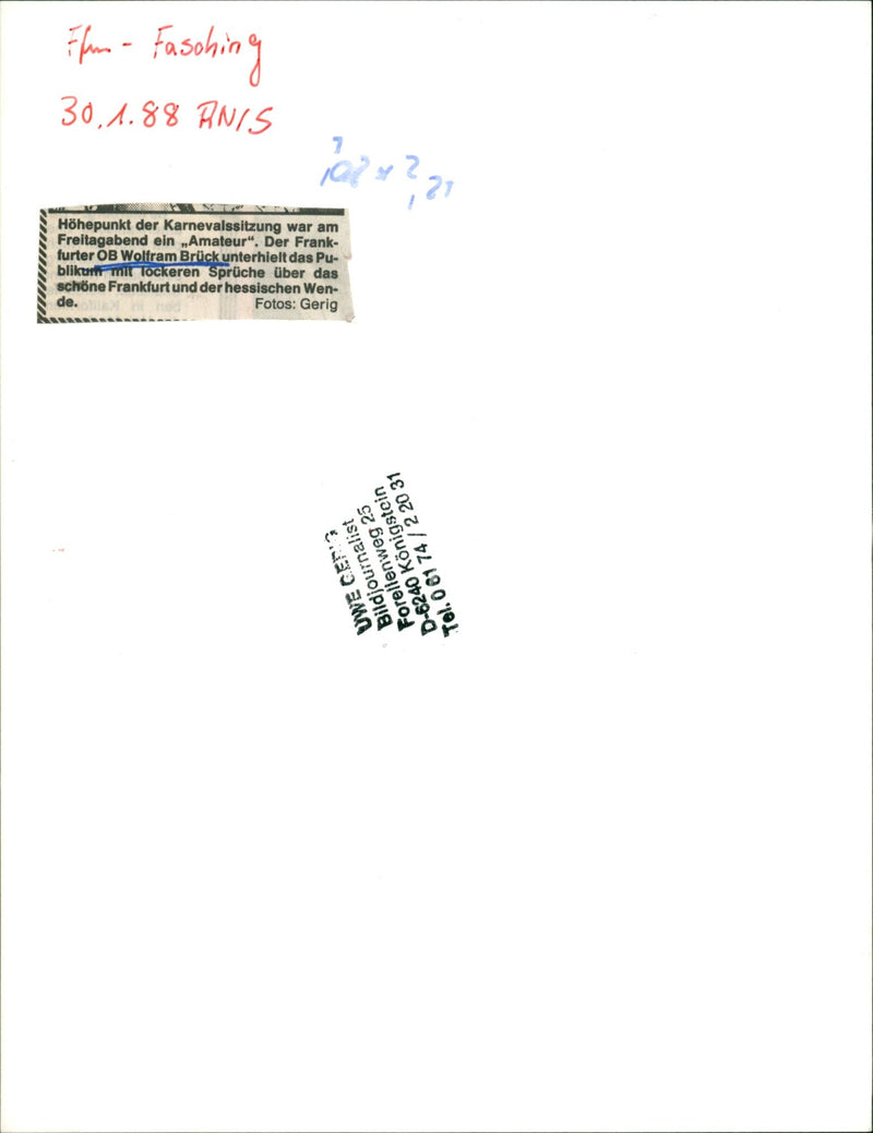 Wolfram Brück - Vintage Photograph