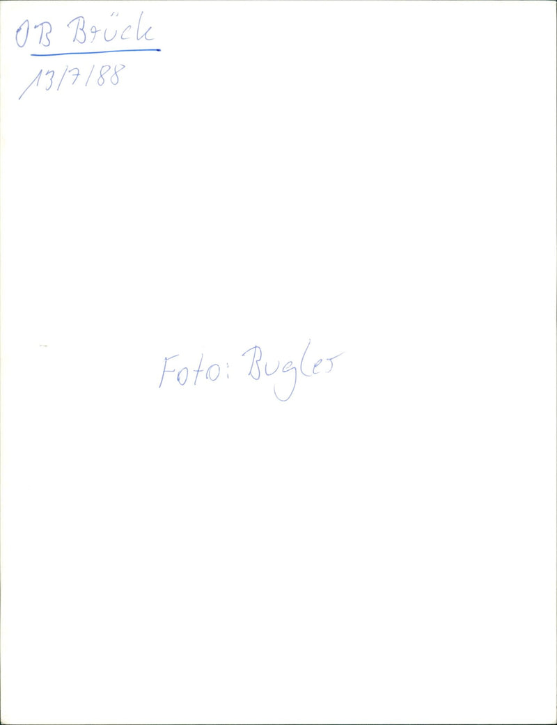 Wolfram Brück - Vintage Photograph