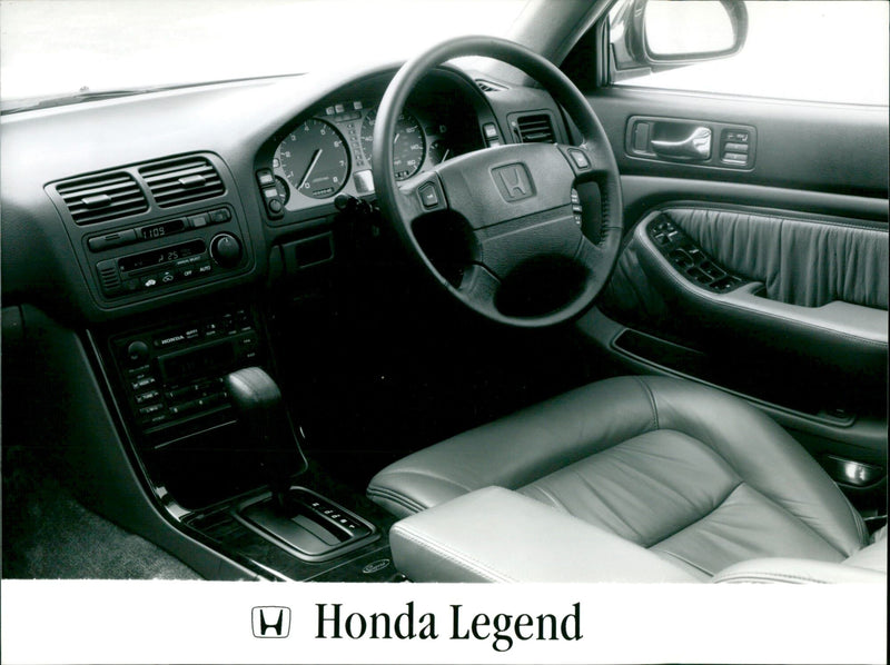 IC DOS Honda Legend HYUNDAI - Vintage Photograph
