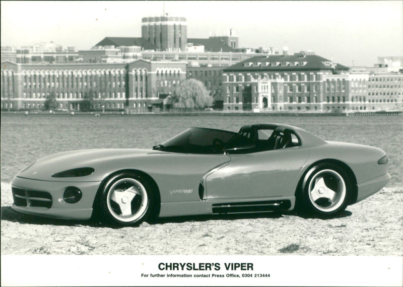 Chrysler's Viper - Vintage Photograph