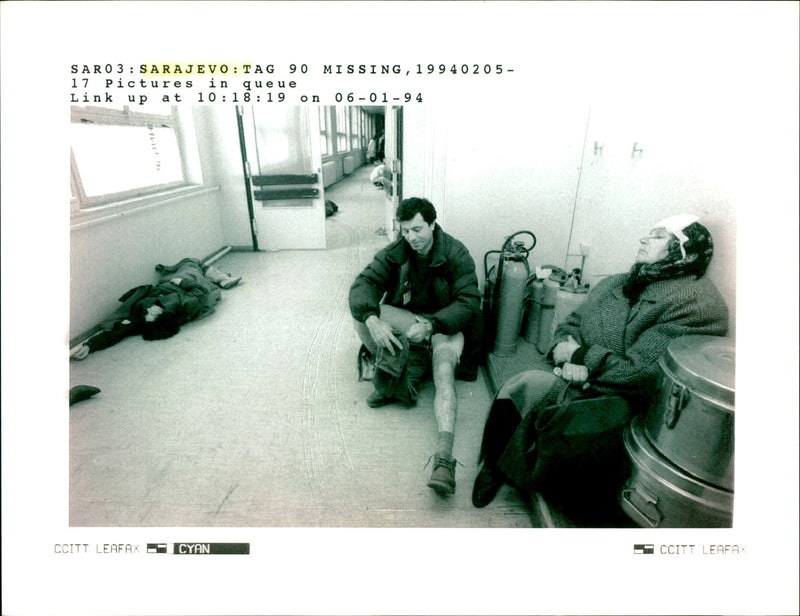 R03 : SARAJEVO : TAG 90 MISSING , Pictures in queue nk up at 10:1 - Vintage Photograph