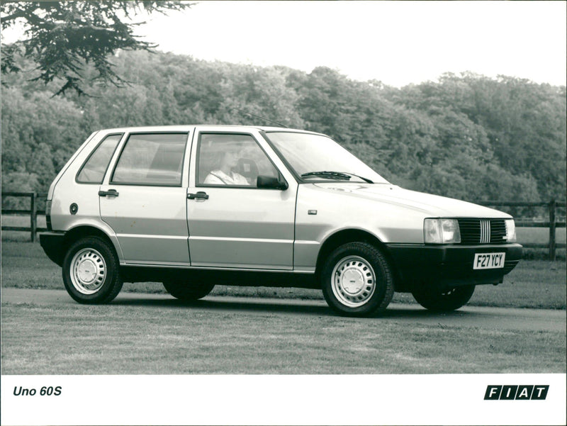 Fiat Uno 60S - Vintage Photograph