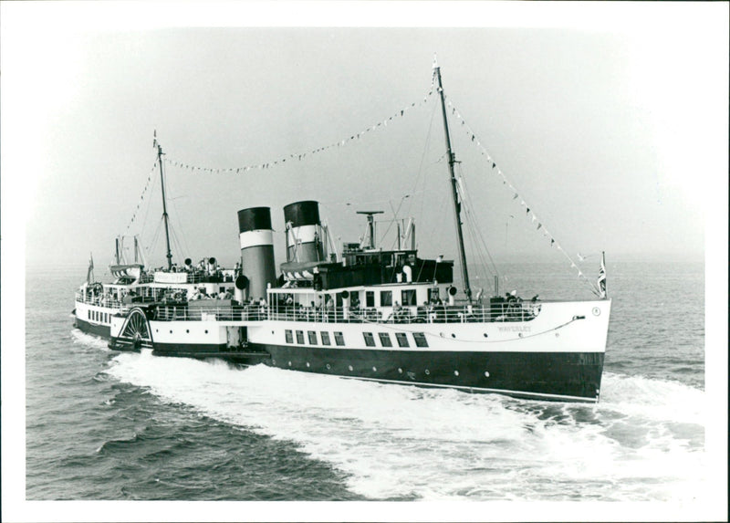 Paddle Steamer Waverley - Vintage Photograph