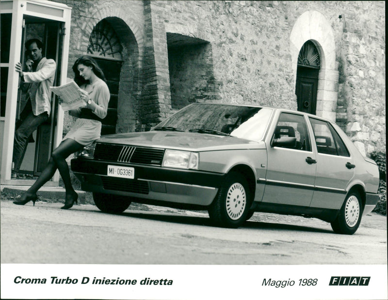 MI - OG3361 e Turbo D iniezione diretta Maggio FL FIAT - Vintage Photograph