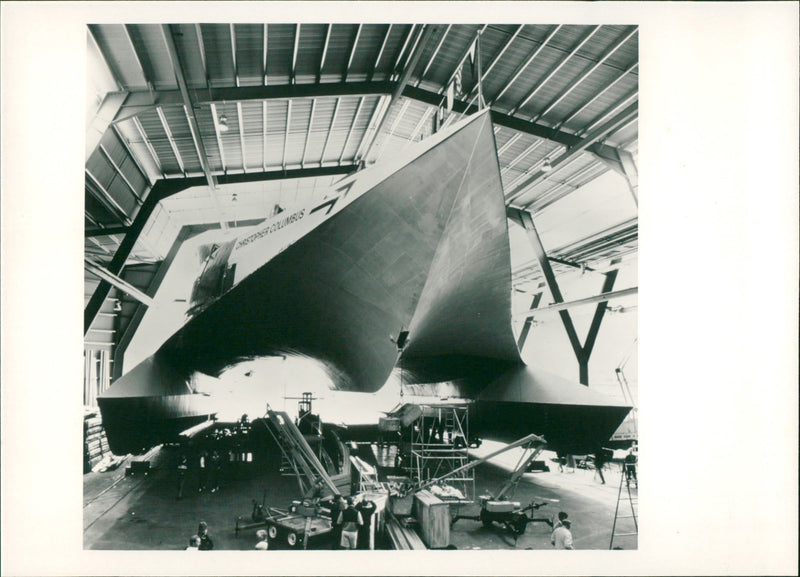 Ship - Vintage Photograph