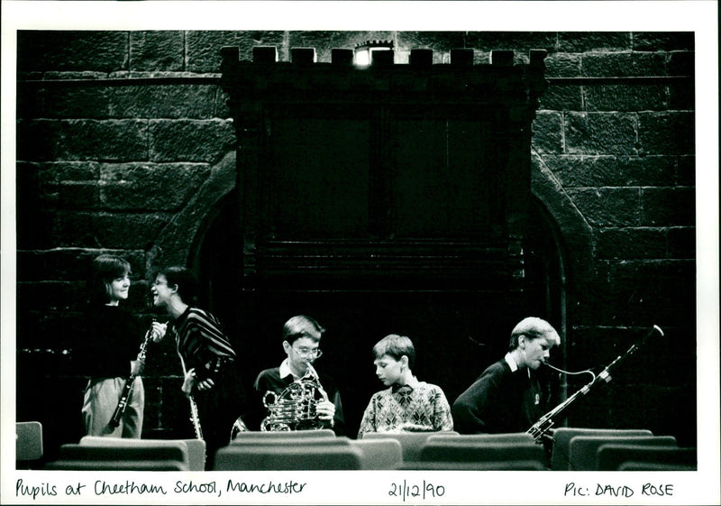 ce reetham School , Manchester PIC : DA MUSIC
UL MO AUG DI M - Vintage Photograph