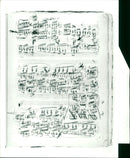 COMPOSITEUR CELEBRE FRANZ LISZT LARGHETTO FRANTZ MUSIC - Vintage Photograph