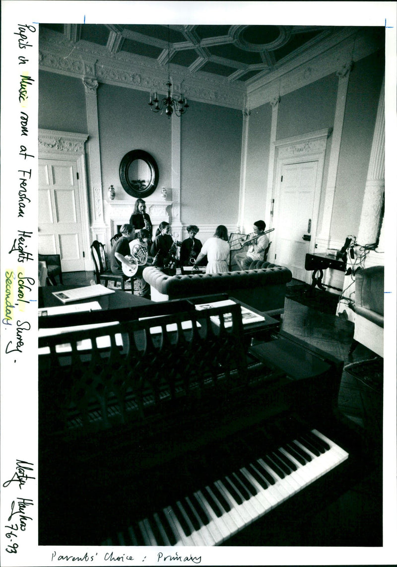 MOTINE HAUKAN MUSIC - Vintage Photograph