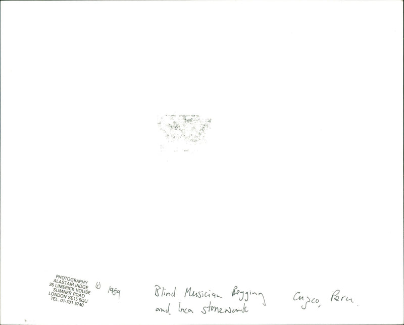 MUIR NOGE MUSICIAN - Vintage Photograph