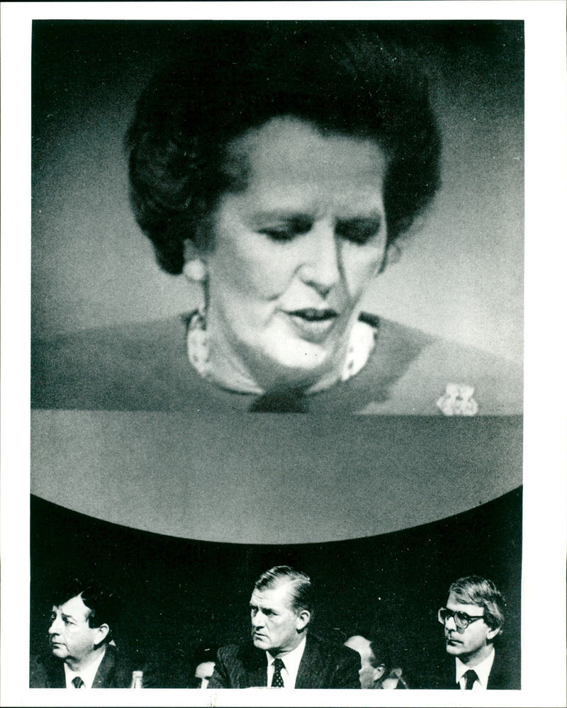 Margaret Thatcher - Vintage Photograph