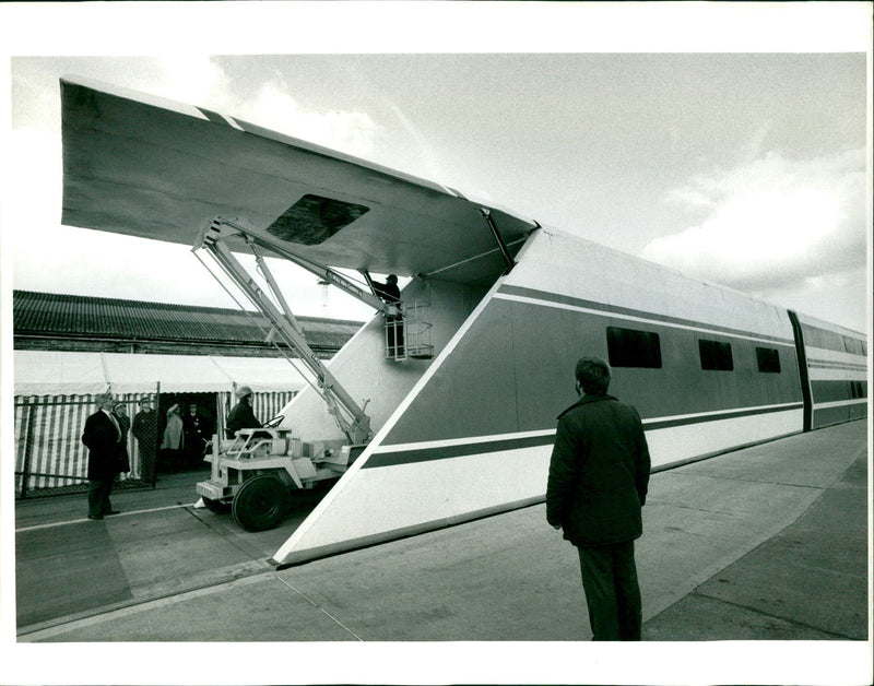 EWO TUMEL TRAIN DAVID MODEL - Vintage Photograph