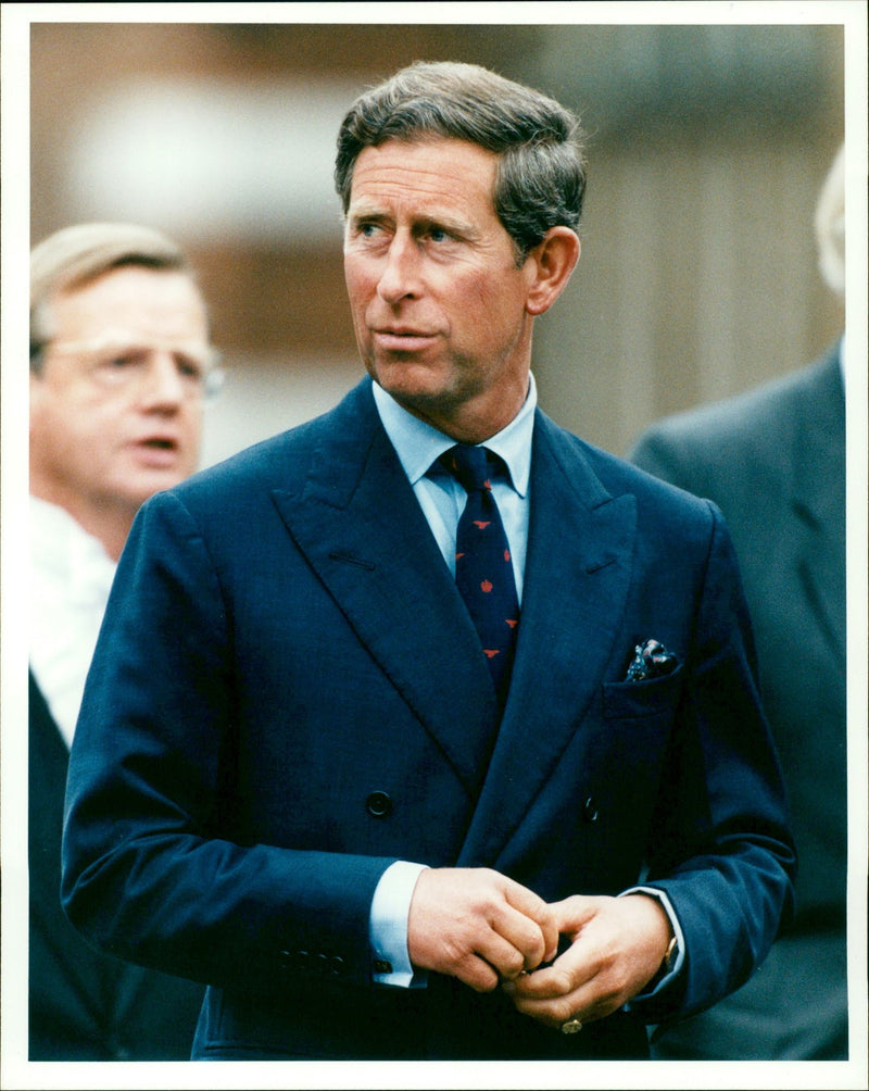 STVED PRINCE CHARLES REGRODUCTION WALES - Vintage Photograph