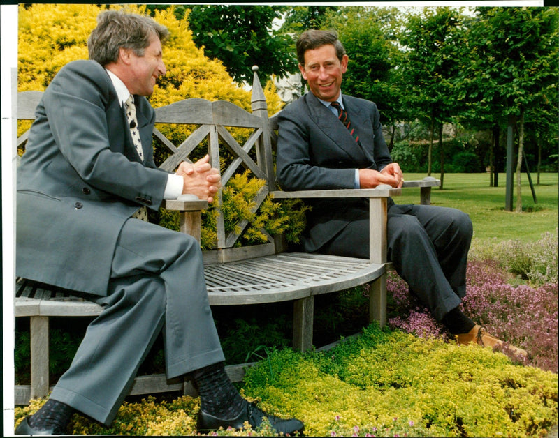 1994 PRINCE CHARLES CHECA - Vintage Photograph