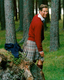 1994 BIRKHALL CHRISTOPHER MARTIN JONATHAN DIMBLEBY PRINCE CHARLES - Vintage Photograph