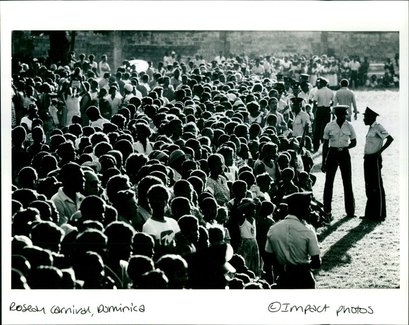 " Carnival , Dominica Impact photo DOMINICA - Vintage Photograph