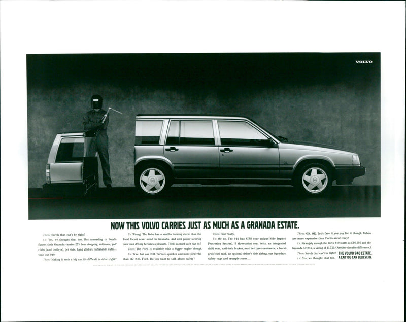 Volvo - Vintage Photograph