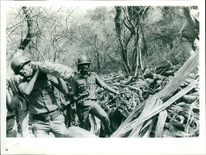 VEERAPPAN POLICE - Vintage Photograph