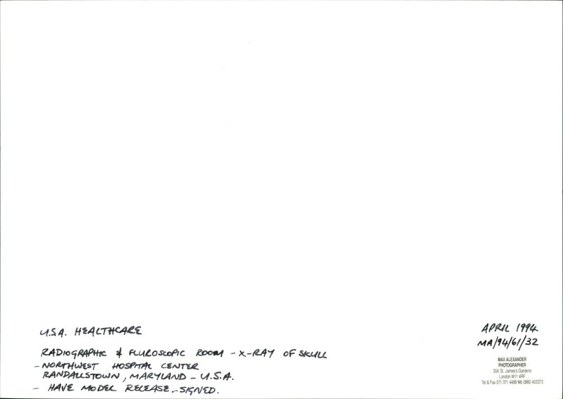 EALTHCARE APHIC MODEL - Vintage Photograph