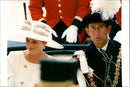 Diana, Princess of Wales and Prince Charles - Vintage Photograph