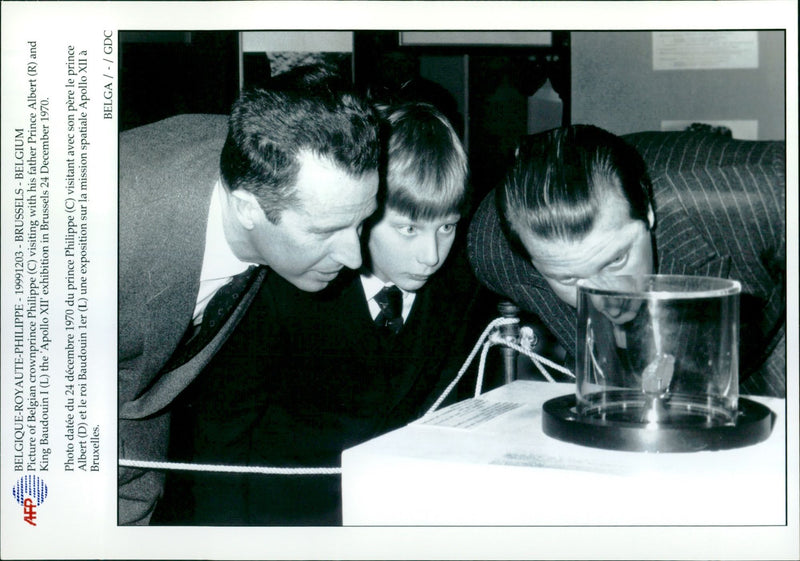PRINCE PHILIPPE MATHILDE - Vintage Photograph
