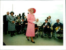 Queen Elizabeth II Celebrating D-Day - Vintage Photograph