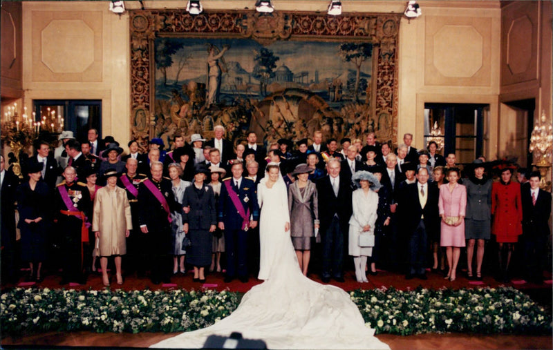 PRINCE PHILIPPE MATHILDE - Vintage Photograph