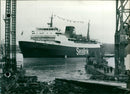 1973 FERRY EST ELE CAR FILIP BELGIQUE CHANTIERA NEW AND ERLATING TERLATIN - Vintage Photograph