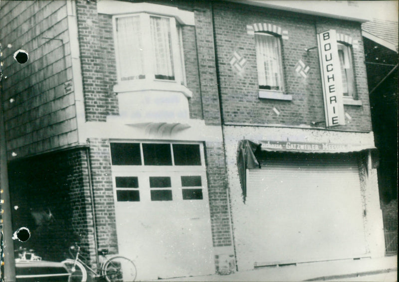 1973 DRAMA SEE MURDER MAISON DUP VOIR BIN NOTRE SRIME DRAME RETINNES - Vintage Photograph