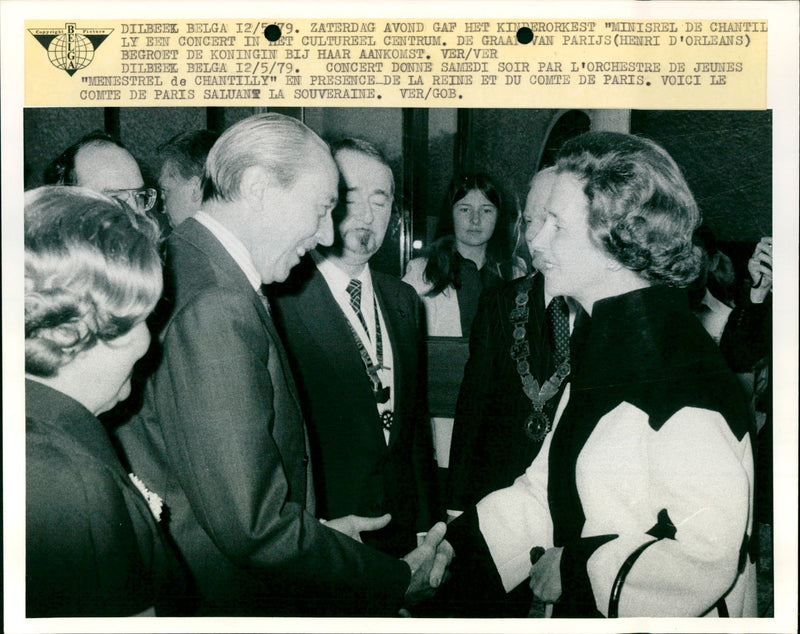 1979 DUIMAI PARIS CONCERT - Vintage Photograph