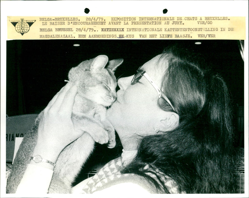 1979 AVRIL MURIL - Vintage Photograph