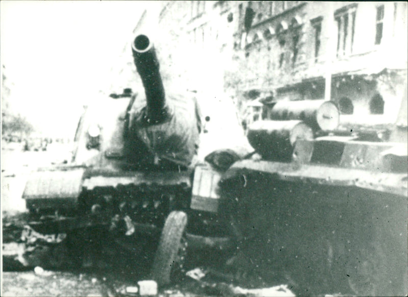 Military Tank - Vintage Photograph