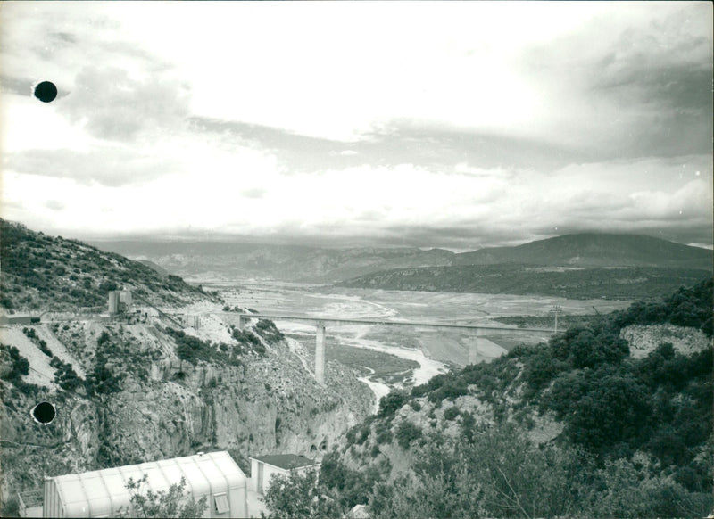 Lake in the Alps - Vintage Photograph