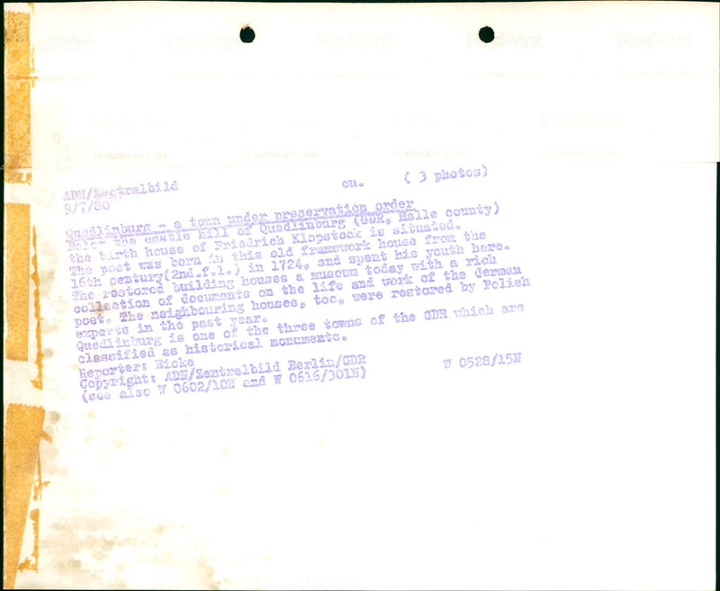 ILIET POLISH SPENT COLLECTION CASE PROG POET GERMAN - Vintage Photograph