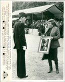 Officers' Candidate School baptism - 1982 - Vintage Photograph