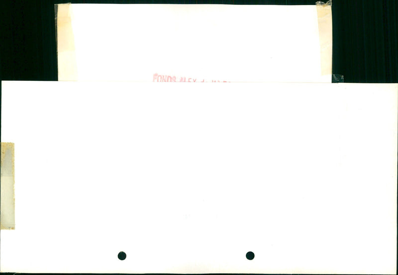 1975 FONDS FABIOLA CONCERT - Vintage Photograph