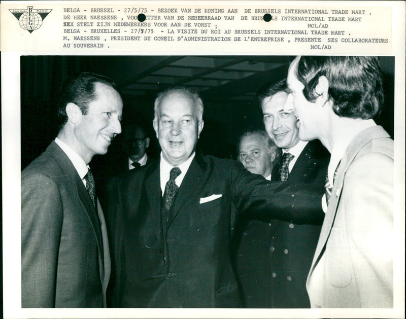 FABIOLA PRESIDENT CONCERT INTERNATIONAL - Vintage Photograph