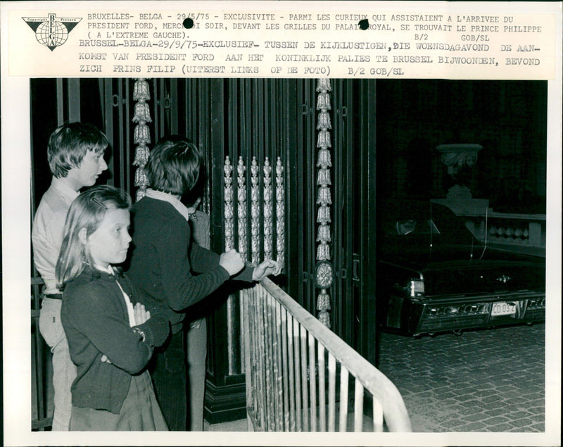 FABIOLA PRESIDENT CONCERT PRINCE - Vintage Photograph