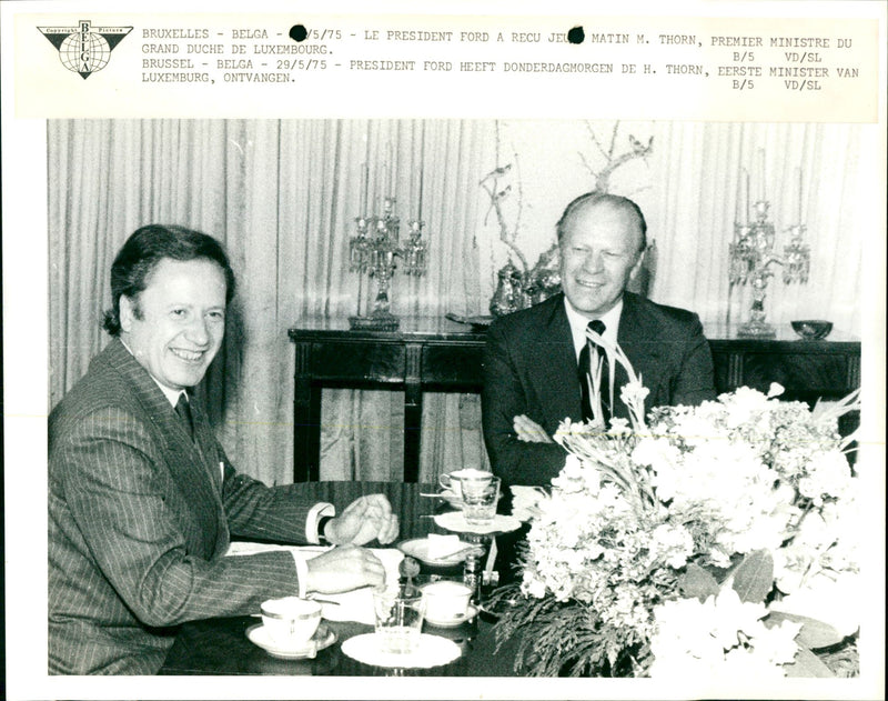 FABIOLA PRESIDENT GRAND CONCERT - Vintage Photograph